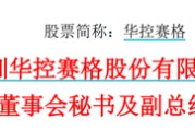 解梦软件华控赛格董事长、董秘、副总经理三高管同日辞职